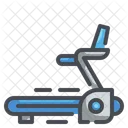 Treadmill Workout Fitness Icon