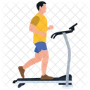 Treadmill Exercise Icon