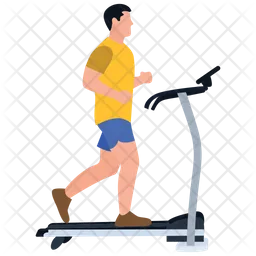 Treadmill Exercise  Icon