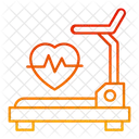 Treadmill Heart Treadmill Fitness Icon