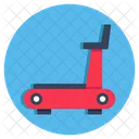 Treadmill Ergometer Gym Machine Icon