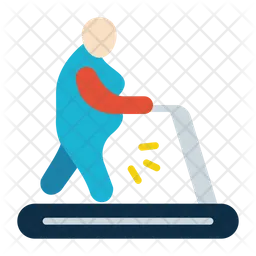 Treadmill Machine  Icon
