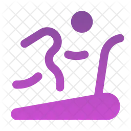 Treadmill round  Icon