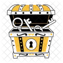 Treasure Box Chest Adventure Icon