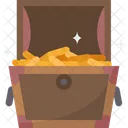 Treasure Box Gold Box Treasure Icon