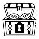 Treasure Chest Trunk Wealth Icon