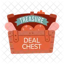 Treasure Chest Deal Sale Icon