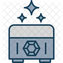 Treasure Chest Gold Pirate Icon