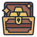 Treasure Chest Gems Icon