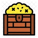 Treasure Gold Chest Icon