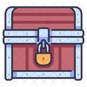 Lock Treasure Gold Icon