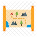Treasure Map Map Treasure Icon