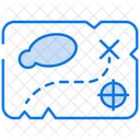 Treasure map  Icon