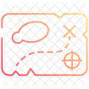 Treasure map  Icon