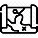 Treasure Map Adventure Icon