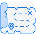 Treasure Map Icon