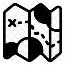 Treasure Map Pirate Adventure Icon