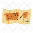 Summer Sand Bucket Beach Umbrella Icon