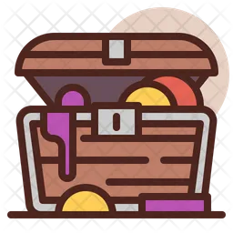 Treasure Open  Icon