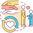 Treat others with love  Icon
