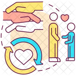 Treat others with love  Icon