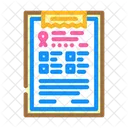 Treatment Plan Cancer Icon