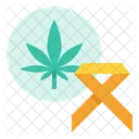 Treatment Marijuana Cannabis Icon