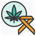 Treatment Cancer Marijuana Icon