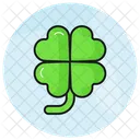 Trebol Planta Hoja Icono