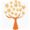 Generic Tree Flowering Icon