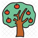 Apple Tree Fruit Icon