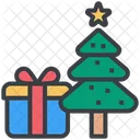 Christmas Tree Gift Icon