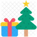 Christmas Tree Gift Icon