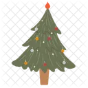 Christmas Tree Cute Icon