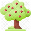 木、自然、植物 アイコン