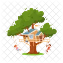 Tree House Playground Icon