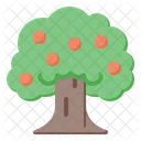 Tree Fruit Tree Ecology Icon