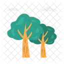 Tree Clouds Summer Icon