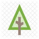 Tree Triangular Icon