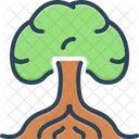 Basis Tree Trunk Icon