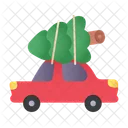 Tree Christmas Tree Transportation Icon