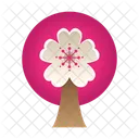Tree Sakura Festival Icon