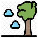 Arbor Cloud Nature Icon