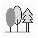 Tree Jungle Garden Icon