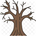 Tree Leafless Trunk Icon