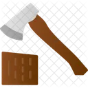 Axe Camping Forest Icon