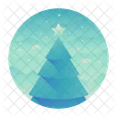 Tree Christmas Star Icon