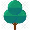 Tree Circles Greenery Icon