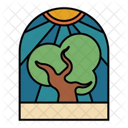 Tree Badge  Icon