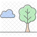 Tree Field Farm Icon